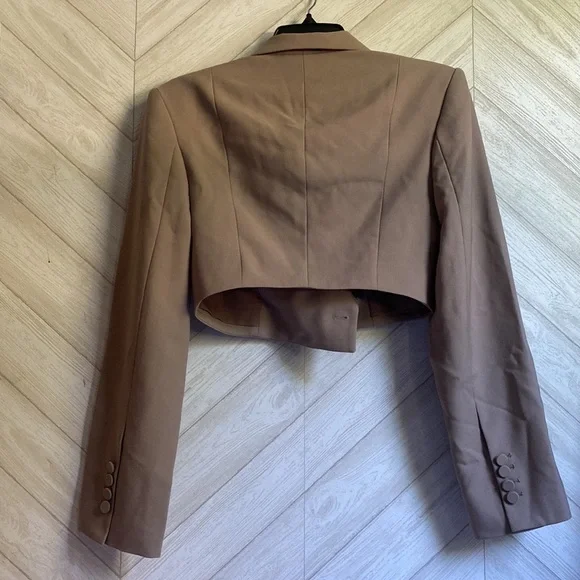 NEW Aknvas stone blazer crop 4 - Picture 9 of 10